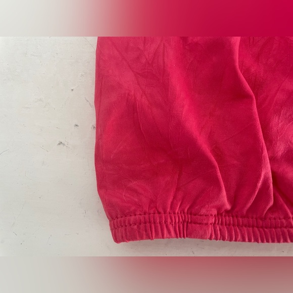 3/25 Hot Coral Pink MXM Tie Neck Halter Top - Picture 9 of 11